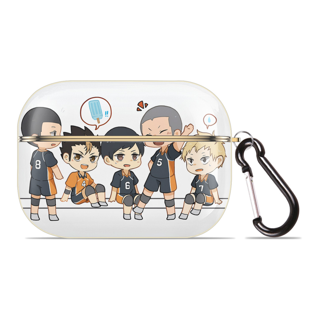 （画像用） ハイキュー!! Haikyu!! 【AirPods Pro用】ハードシェル保護ケース｜耐衝撃・防指紋・カラビナ付き商品仕様