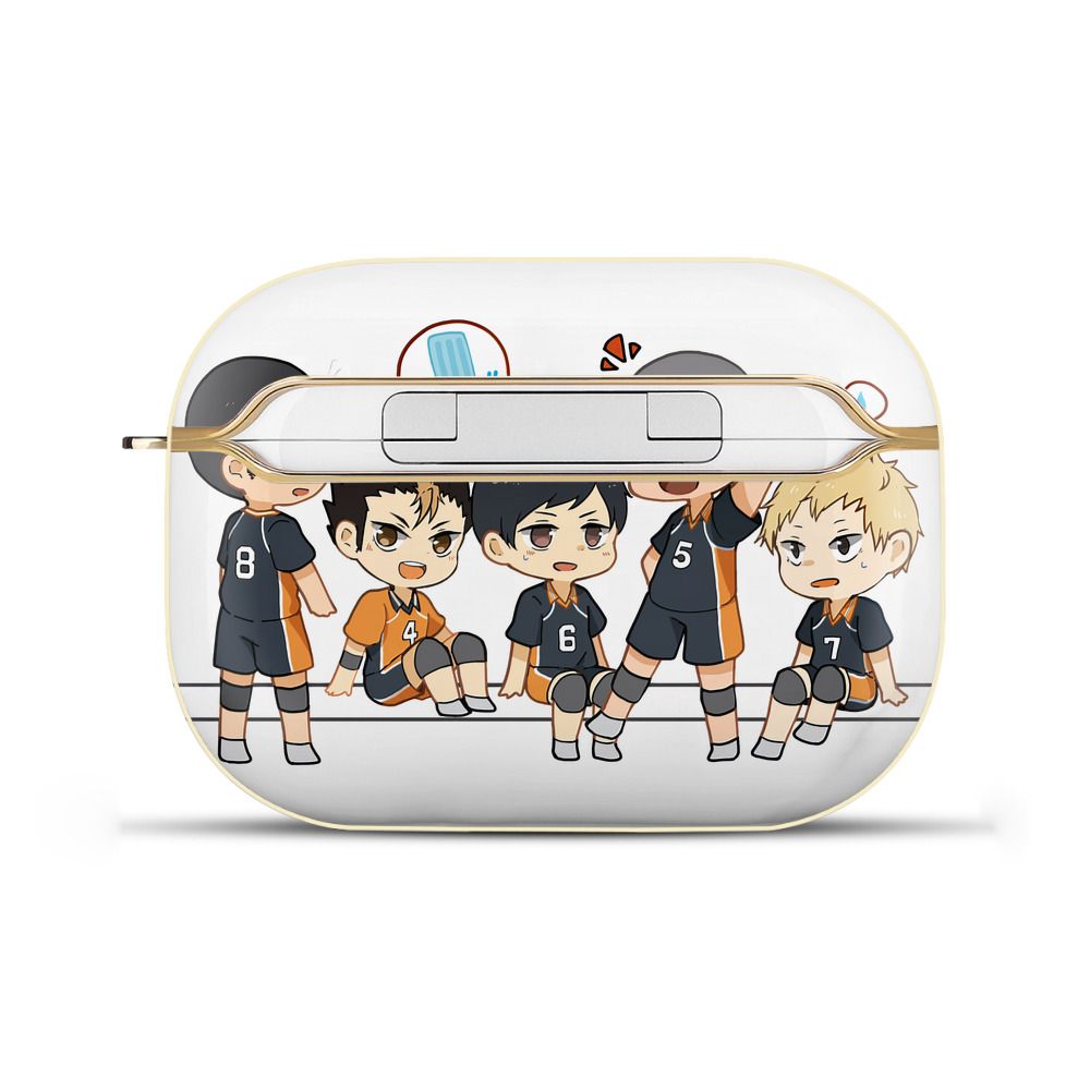 （画像用） ハイキュー!! Haikyu!! 【AirPods Pro用】ハードシェル保護ケース｜耐衝撃・防指紋・カラビナ付き商品仕様