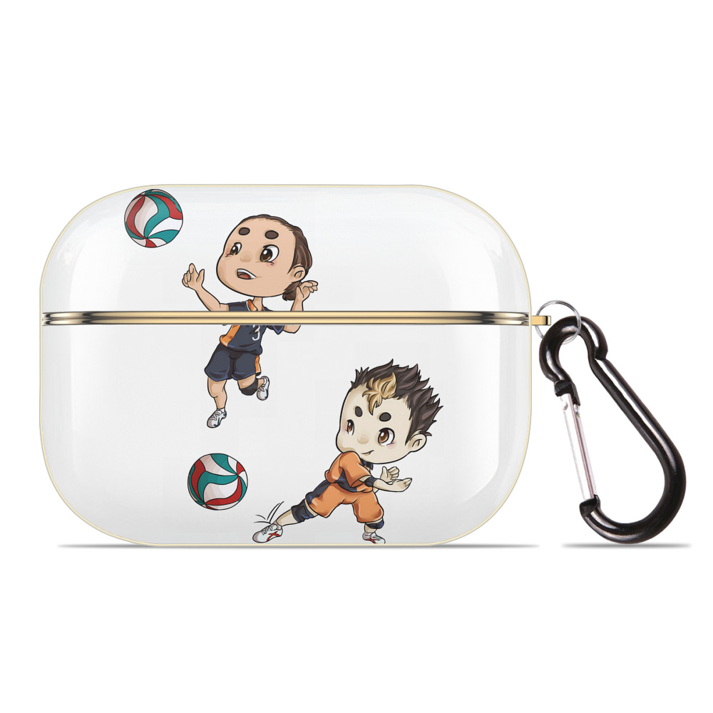 （画像用） ハイキュー!! Haikyu!! 【AirPods Pro用】ハードシェル保護ケース｜耐衝撃・防指紋・カラビナ付き商品仕様