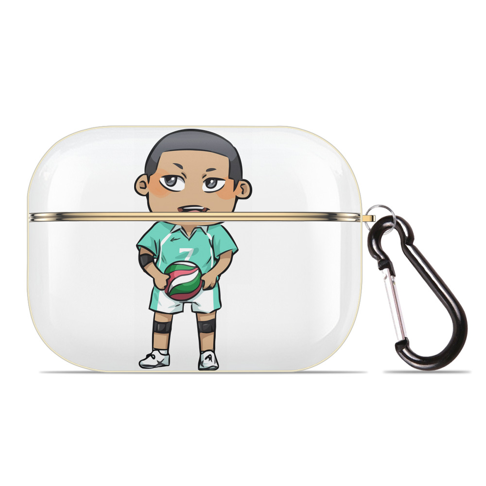 （画像用） ハイキュー!! Haikyu!! 【AirPods Pro用】ハードシェル保護ケース｜耐衝撃・防指紋・カラビナ付き商品仕様