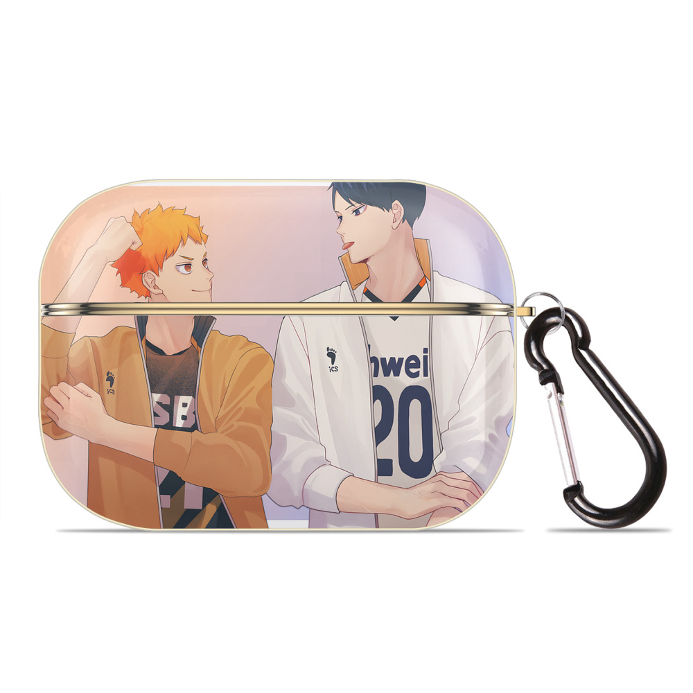 （画像用） ハイキュー!! Haikyu!! 【AirPods Pro用】ハードシェル保護ケース｜耐衝撃・防指紋・カラビナ付き商品仕様