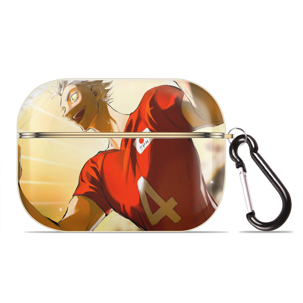 （画像用） ハイキュー!! Haikyu!! 【AirPods Pro用】ハードシェル保護ケース｜耐衝撃・防指紋・カラビナ付き商品仕様