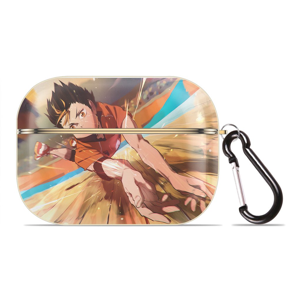 （画像用） ハイキュー!! Haikyu!! 【AirPods Pro用】ハードシェル保護ケース｜耐衝撃・防指紋・カラビナ付き商品仕様