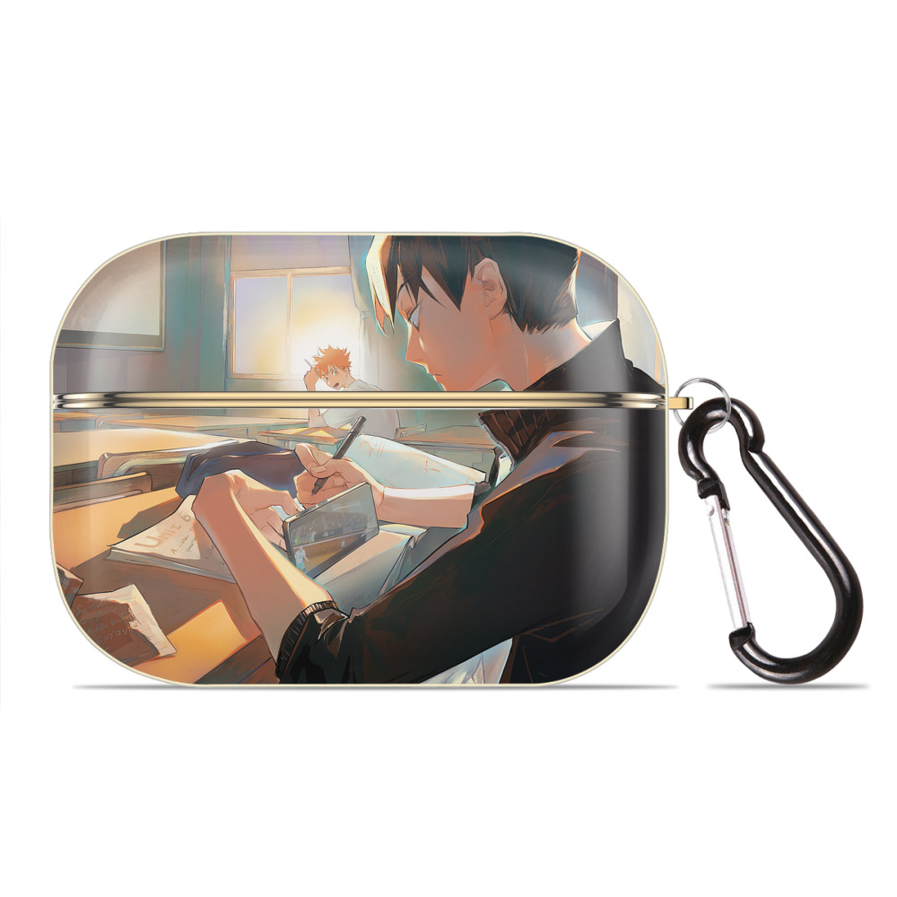 （画像用） ハイキュー!! Haikyu!! 【AirPods Pro用】ハードシェル保護ケース｜耐衝撃・防指紋・カラビナ付き商品仕様