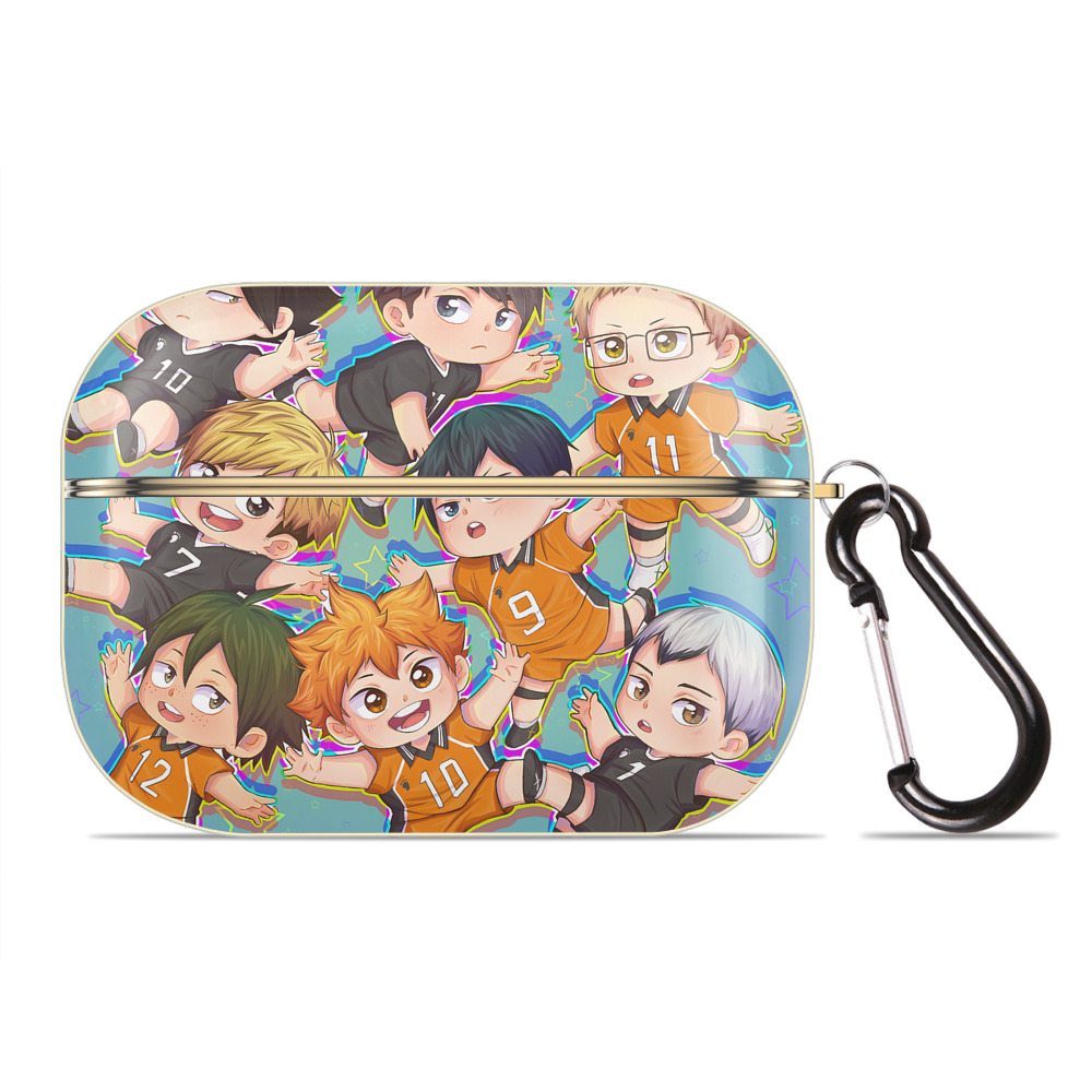 （画像用） ハイキュー!! Haikyu!! 【AirPods Pro用】ハードシェル保護ケース｜耐衝撃・防指紋・カラビナ付き商品仕様