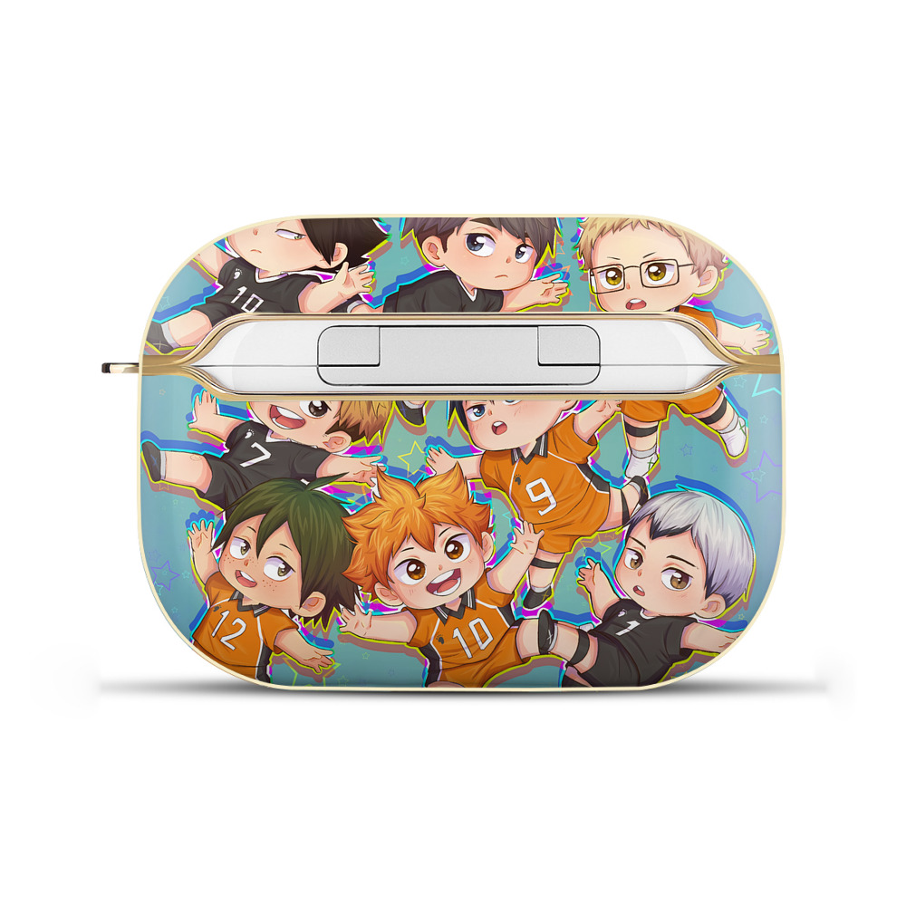 （画像用） ハイキュー!! Haikyu!! 【AirPods Pro用】ハードシェル保護ケース｜耐衝撃・防指紋・カラビナ付き商品仕様