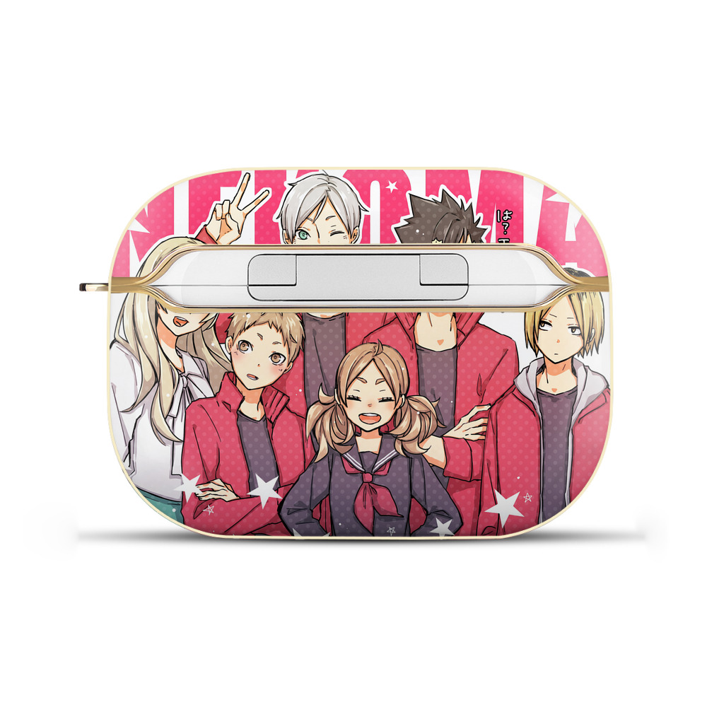 （画像用） ハイキュー!! Haikyu!! 【AirPods Pro用】ハードシェル保護ケース｜耐衝撃・防指紋・カラビナ付き商品仕様