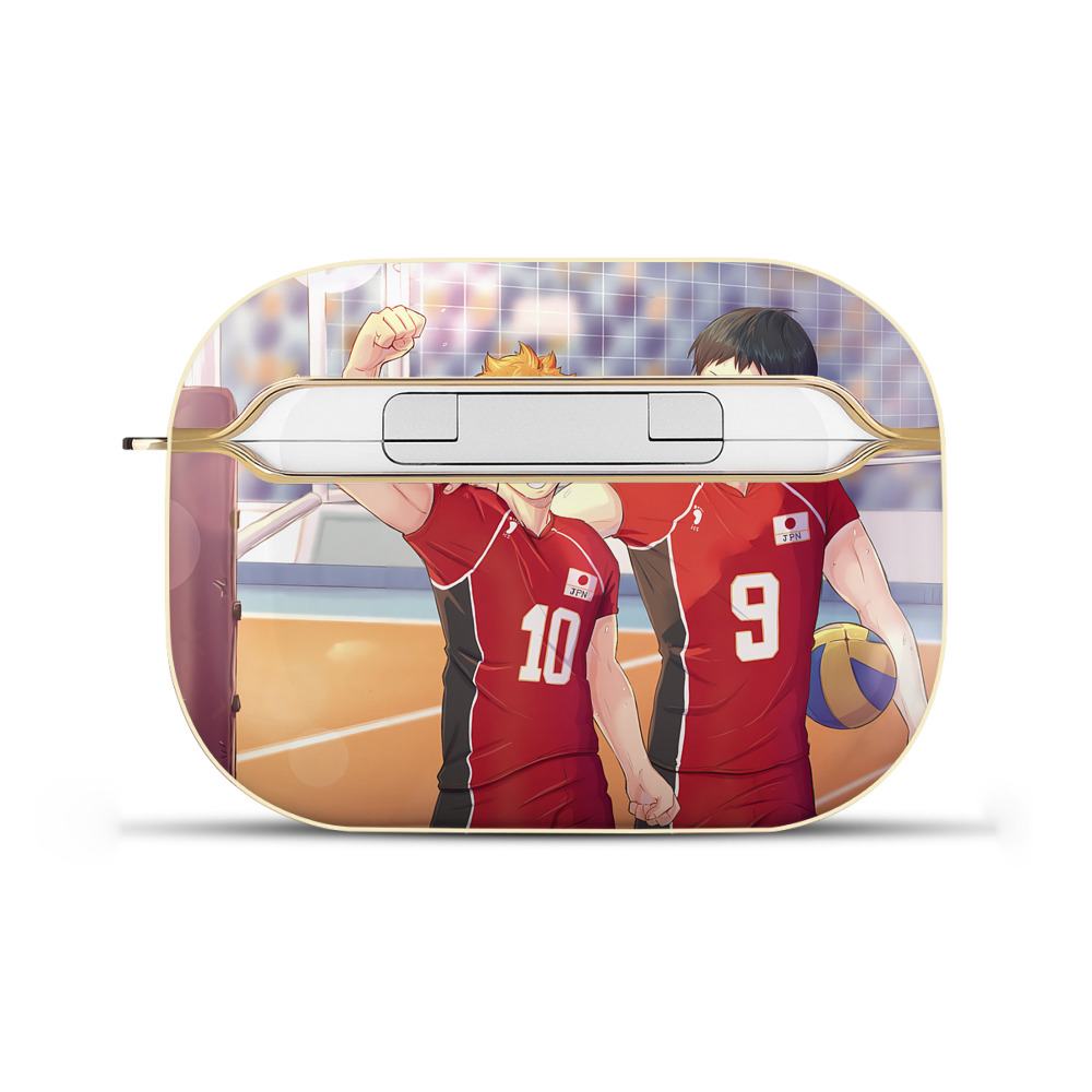 （画像用） ハイキュー!! Haikyu!! 【AirPods Pro用】ハードシェル保護ケース｜耐衝撃・防指紋・カラビナ付き商品仕様