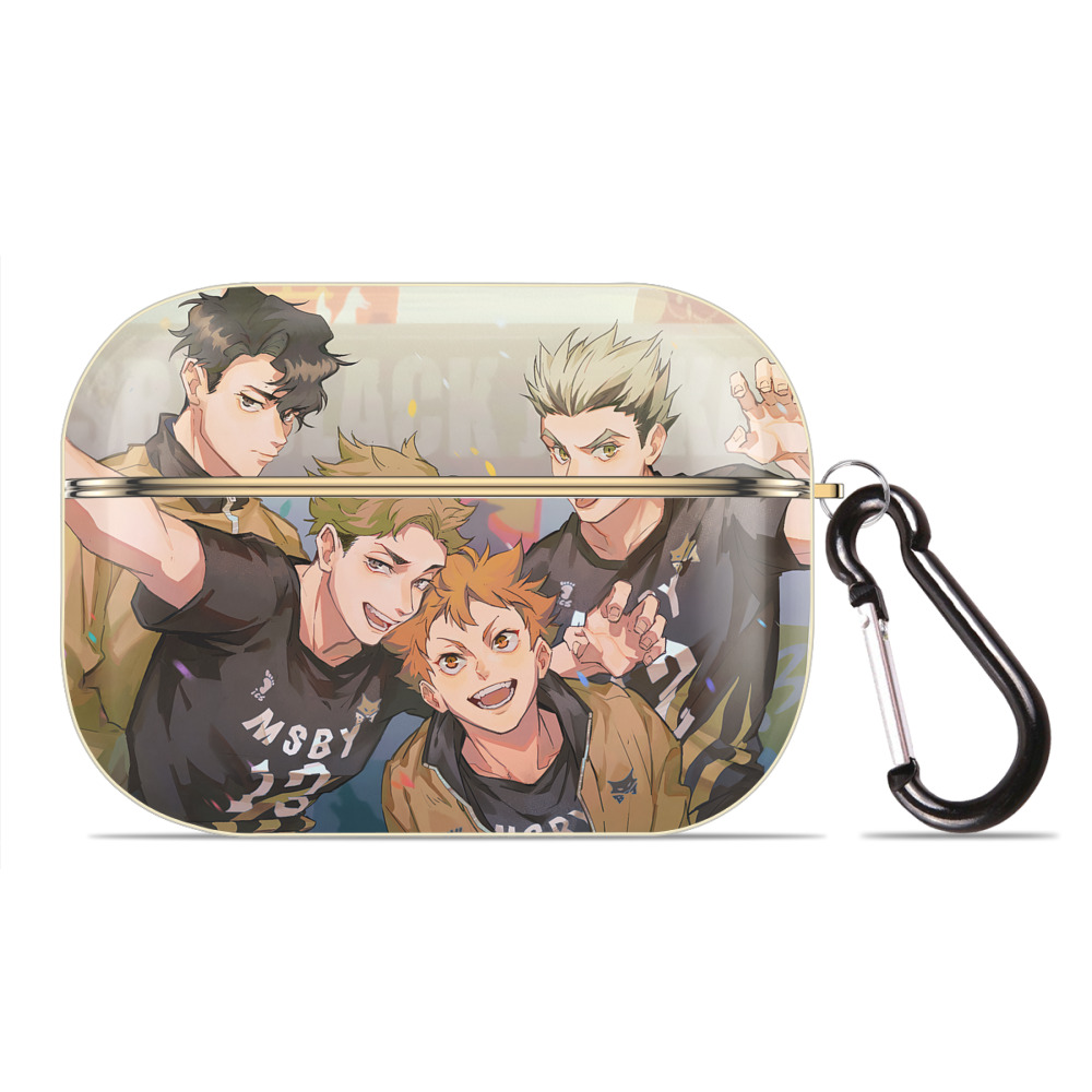 （画像用） ハイキュー!! Haikyu!! 【AirPods Pro用】ハードシェル保護ケース｜耐衝撃・防指紋・カラビナ付き商品仕様