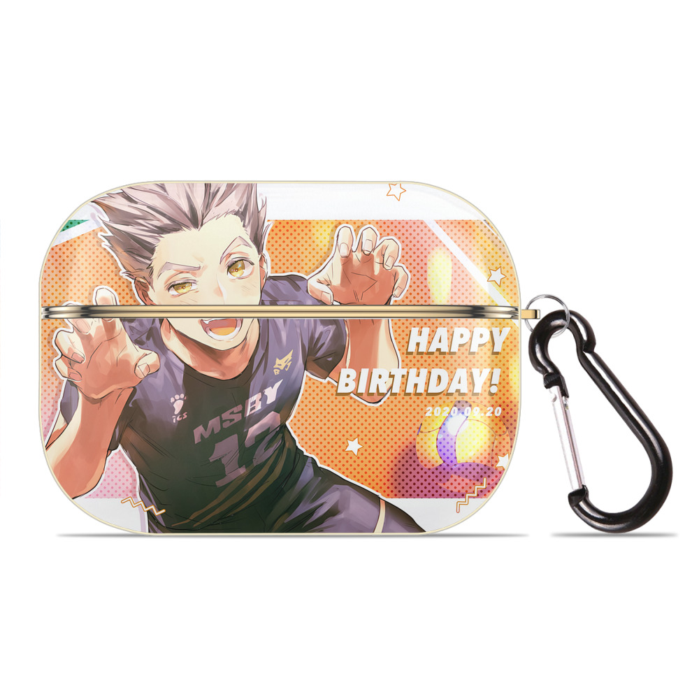 （画像用） ハイキュー!! Haikyu!! 【AirPods Pro用】ハードシェル保護ケース｜耐衝撃・防指紋・カラビナ付き商品仕様