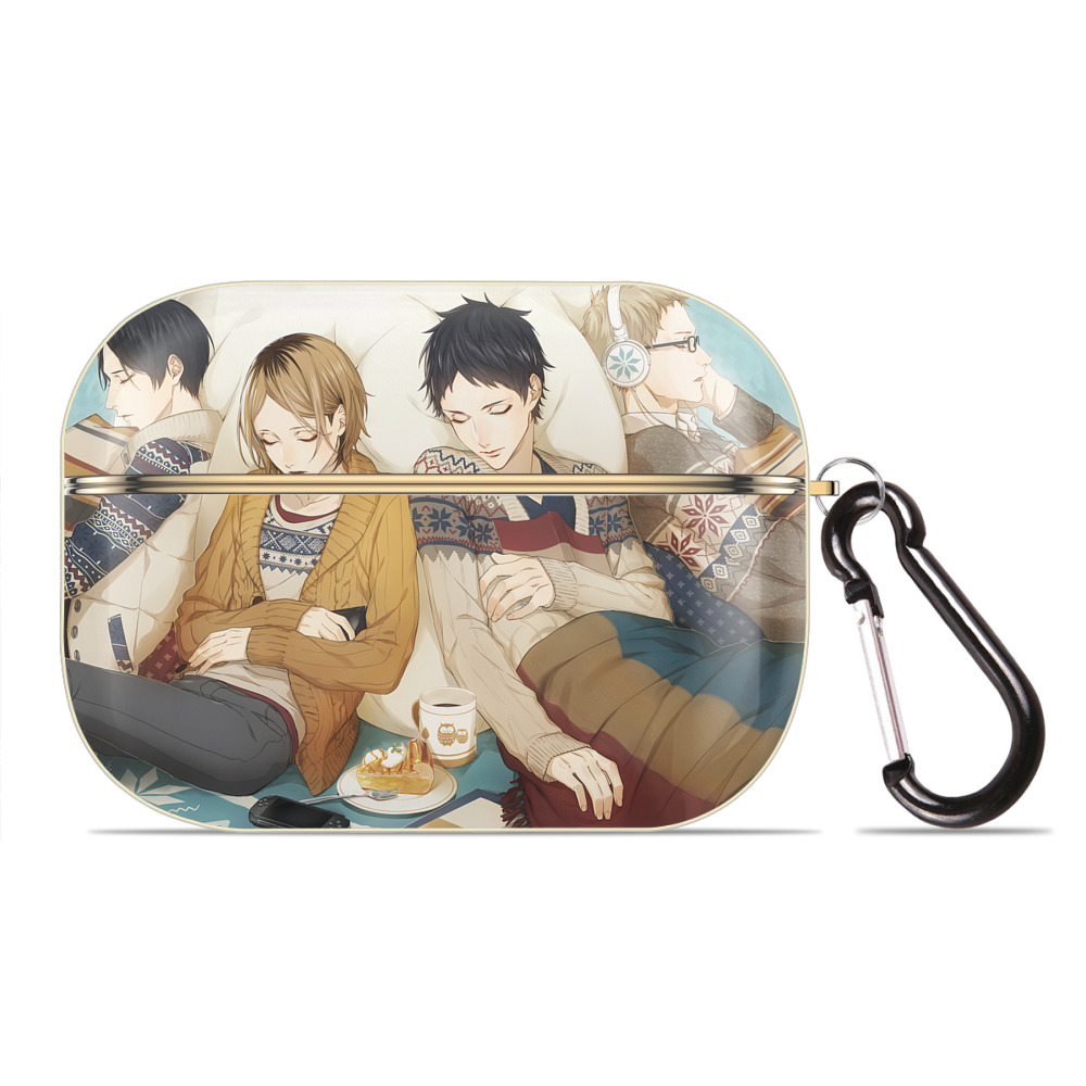 （画像用） ハイキュー!! Haikyu!! 【AirPods Pro用】ハードシェル保護ケース｜耐衝撃・防指紋・カラビナ付き商品仕様