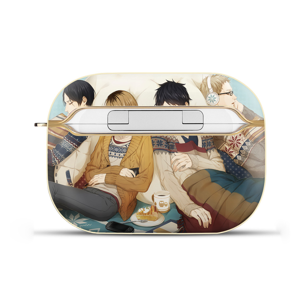 （画像用） ハイキュー!! Haikyu!! 【AirPods Pro用】ハードシェル保護ケース｜耐衝撃・防指紋・カラビナ付き商品仕様