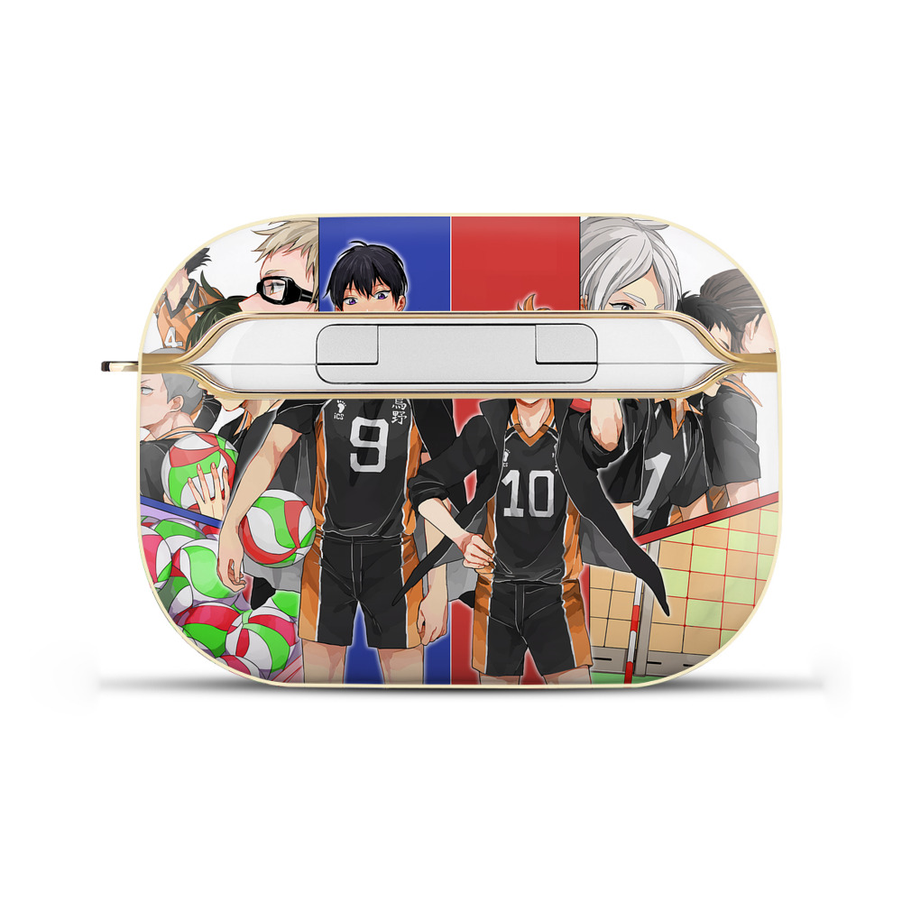 （画像用） ハイキュー!! Haikyu!! 【AirPods Pro用】ハードシェル保護ケース｜耐衝撃・防指紋・カラビナ付き商品仕様