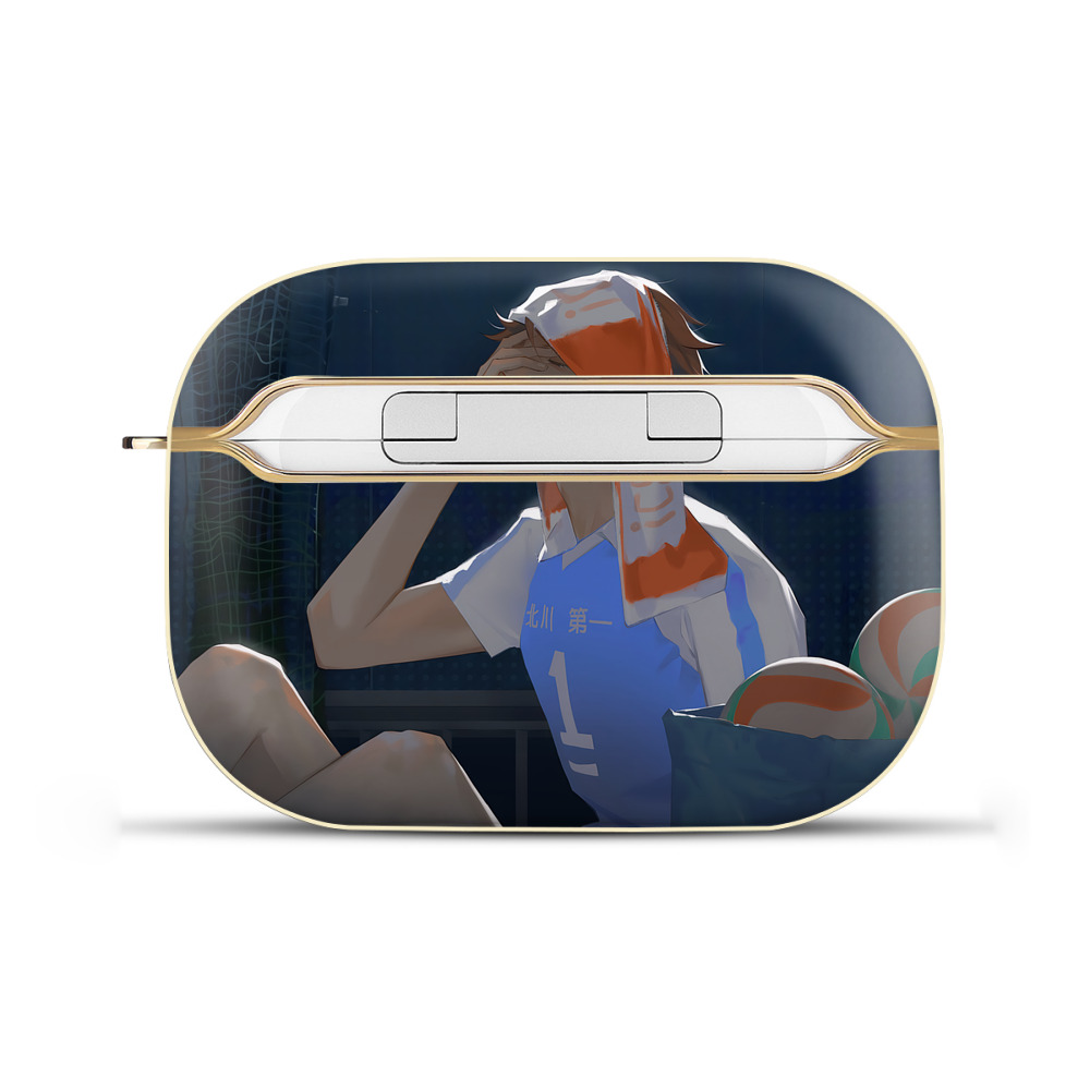 （画像用） ハイキュー!! Haikyu!! 【AirPods Pro用】ハードシェル保護ケース｜耐衝撃・防指紋・カラビナ付き商品仕様