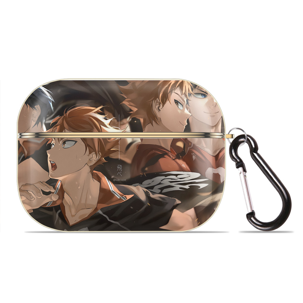 （画像用） ハイキュー!! Haikyu!! 【AirPods Pro用】ハードシェル保護ケース｜耐衝撃・防指紋・カラビナ付き商品仕様
