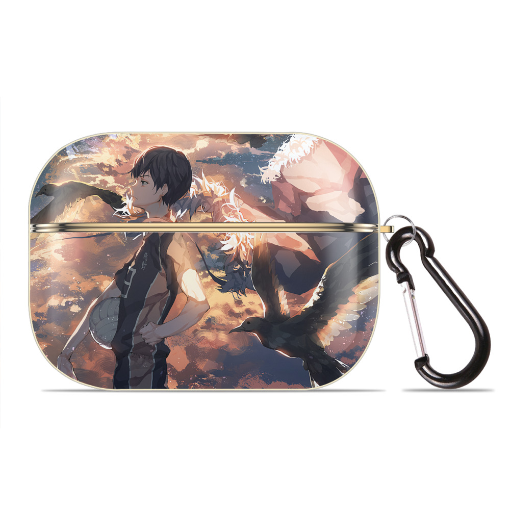 （画像用） ハイキュー!! Haikyu!! 【AirPods Pro用】ハードシェル保護ケース｜耐衝撃・防指紋・カラビナ付き商品仕様