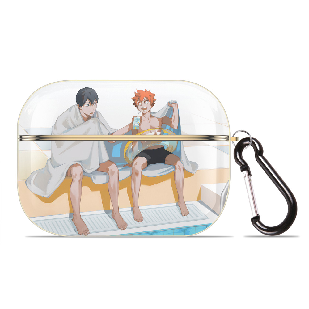 （画像用） ハイキュー!! Haikyu!! 【AirPods Pro用】ハードシェル保護ケース｜耐衝撃・防指紋・カラビナ付き商品仕様