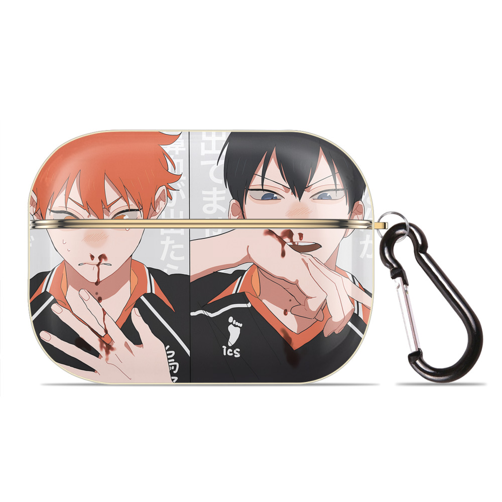 （画像用） ハイキュー!! Haikyu!! 【AirPods Pro用】ハードシェル保護ケース｜耐衝撃・防指紋・カラビナ付き商品仕様
