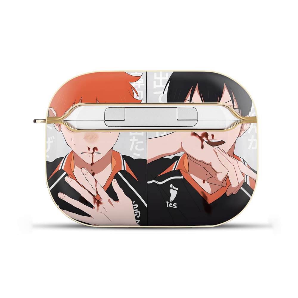 （画像用） ハイキュー!! Haikyu!! 【AirPods Pro用】ハードシェル保護ケース｜耐衝撃・防指紋・カラビナ付き商品仕様