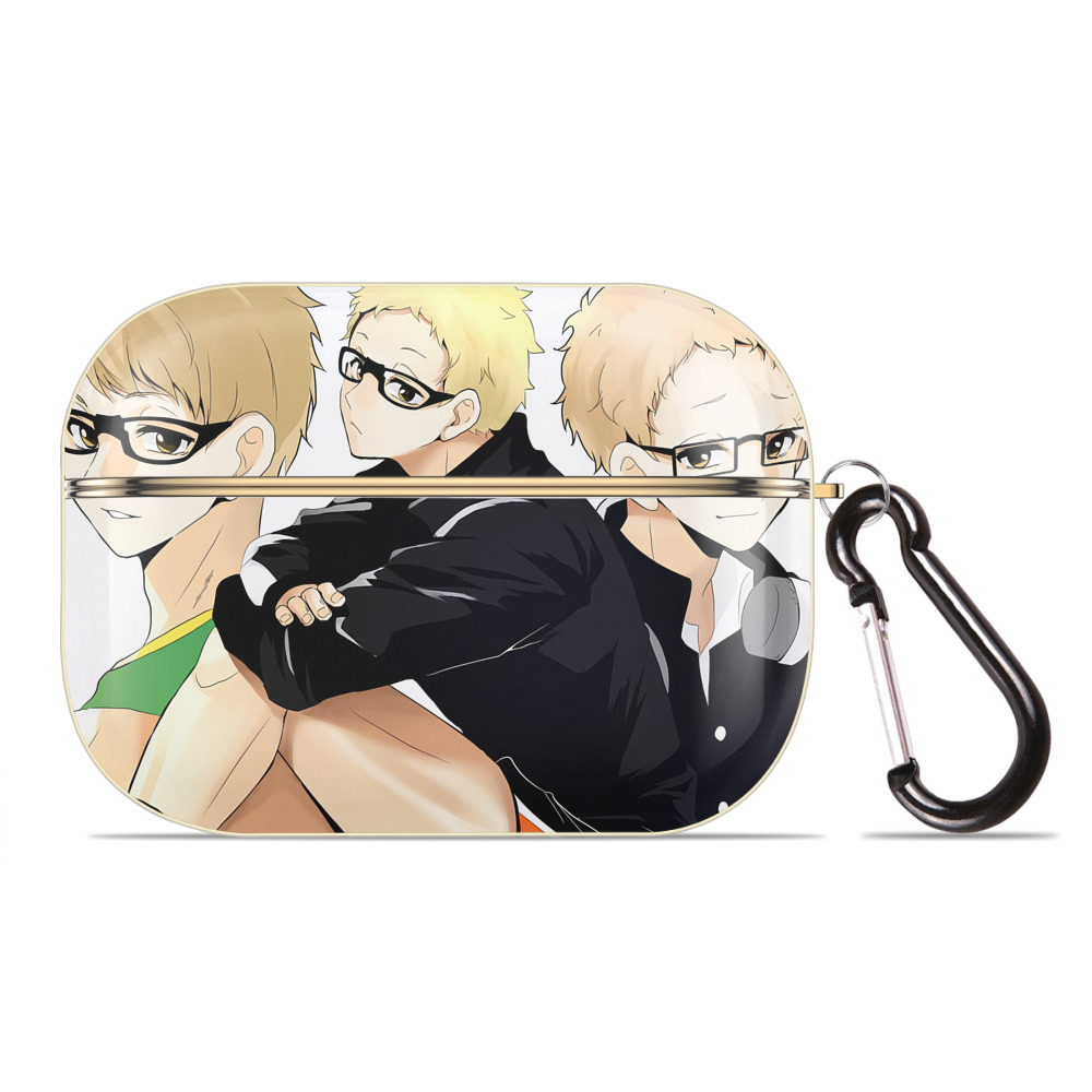 （画像用） ハイキュー!! Haikyu!! 【AirPods Pro用】ハードシェル保護ケース｜耐衝撃・防指紋・カラビナ付き商品仕様