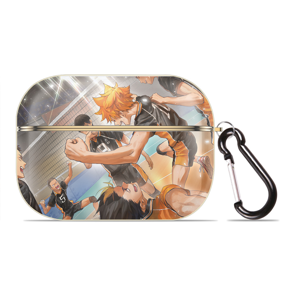 （画像用） ハイキュー!! Haikyu!! 【AirPods Pro用】ハードシェル保護ケース｜耐衝撃・防指紋・カラビナ付き商品仕様