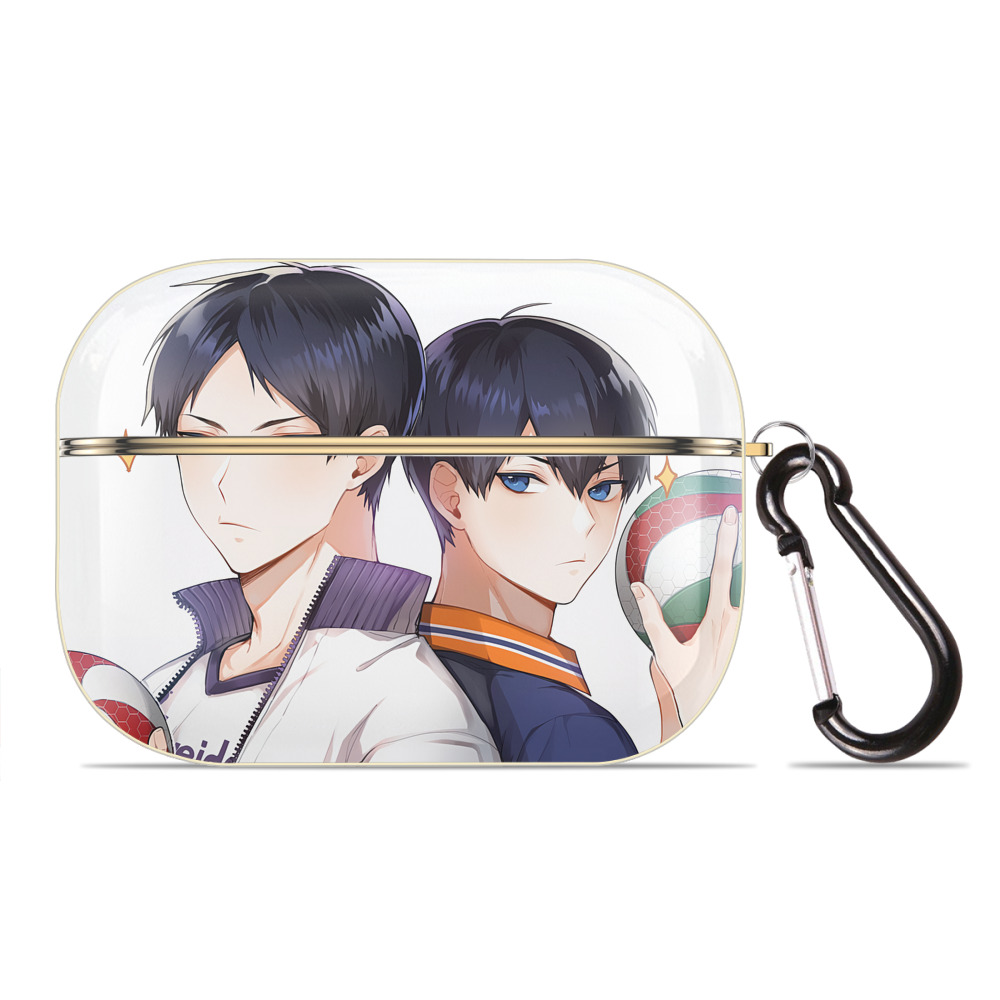（画像用） ハイキュー!! Haikyu!! 【AirPods Pro用】ハードシェル保護ケース｜耐衝撃・防指紋・カラビナ付き商品仕様