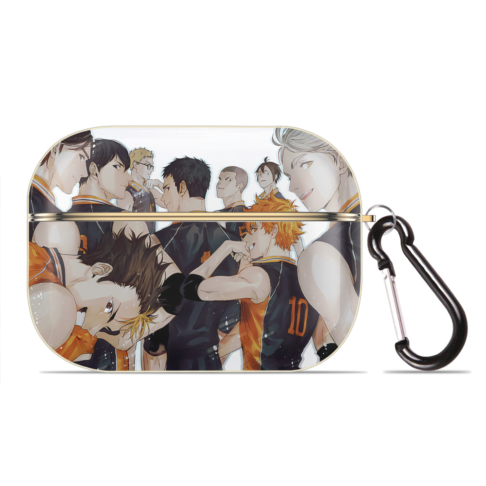 （画像用） ハイキュー!! Haikyu!! 【AirPods Pro用】ハードシェル保護ケース｜耐衝撃・防指紋・カラビナ付き商品仕様