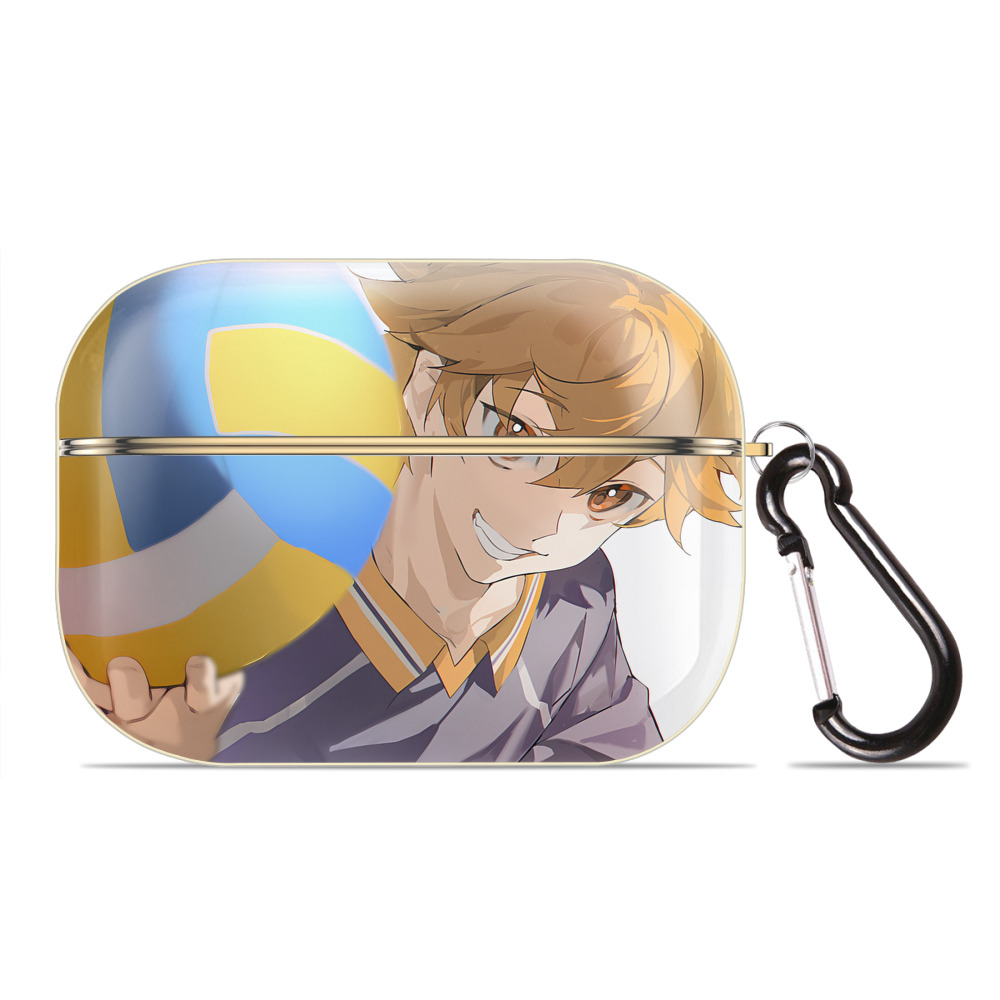 （画像用） ハイキュー!! Haikyu!! 【AirPods Pro用】ハードシェル保護ケース｜耐衝撃・防指紋・カラビナ付き商品仕様