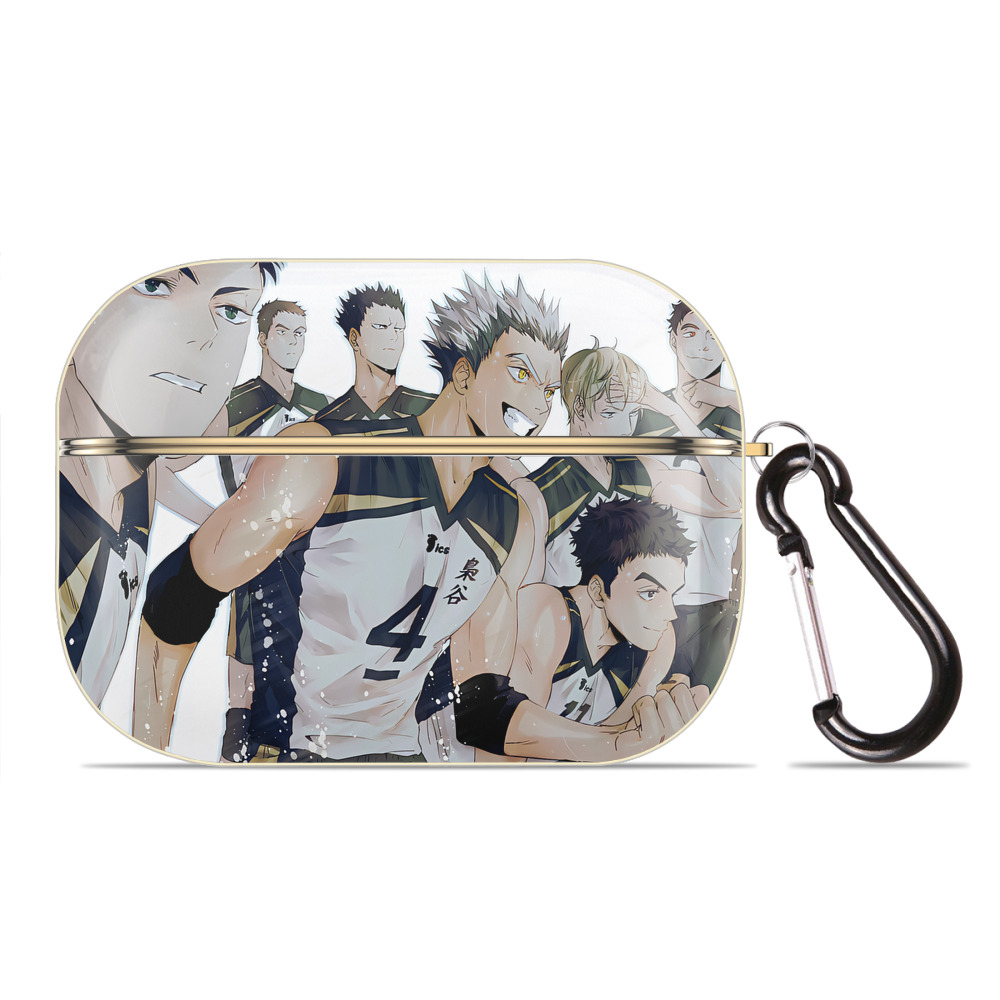 （画像用） ハイキュー!! Haikyu!! 【AirPods Pro用】ハードシェル保護ケース｜耐衝撃・防指紋・カラビナ付き商品仕様