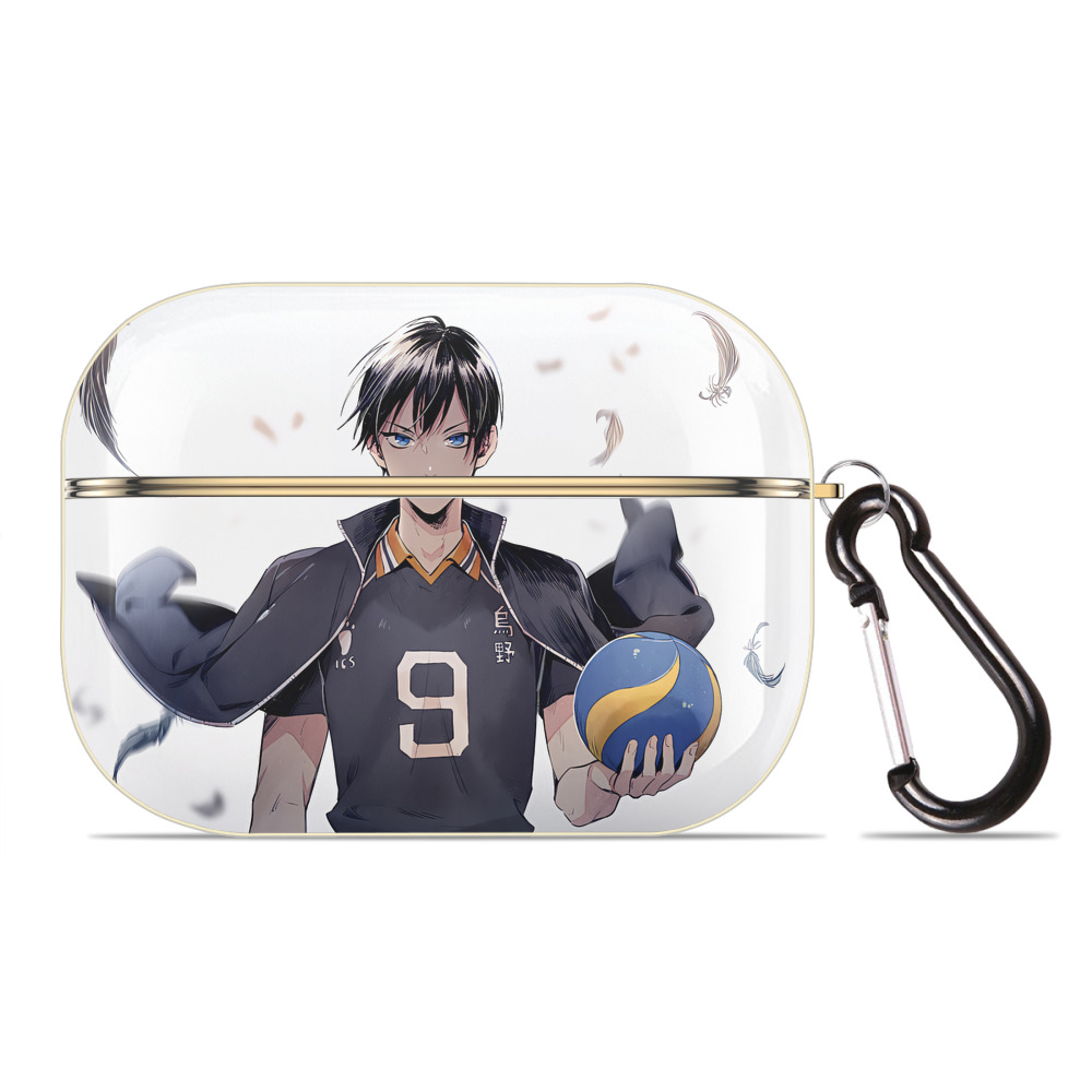 （画像用） ハイキュー!! Haikyu!! 【AirPods Pro用】ハードシェル保護ケース｜耐衝撃・防指紋・カラビナ付き商品仕様