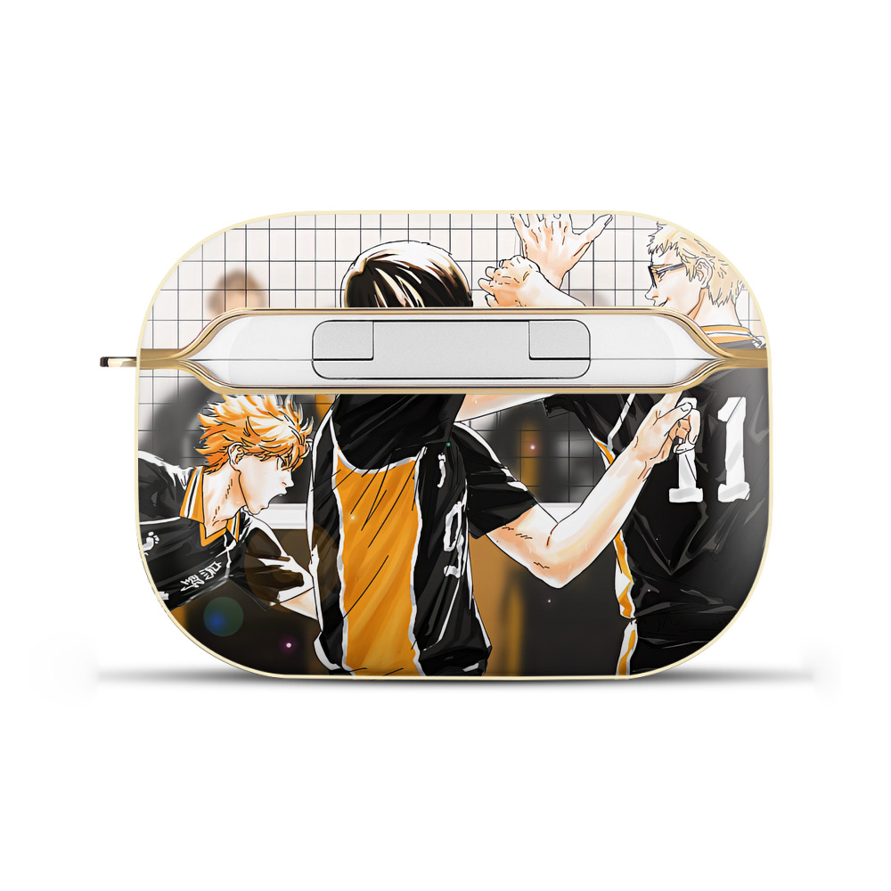 （画像用） ハイキュー!! Haikyu!! 【AirPods Pro用】ハードシェル保護ケース｜耐衝撃・防指紋・カラビナ付き商品仕様