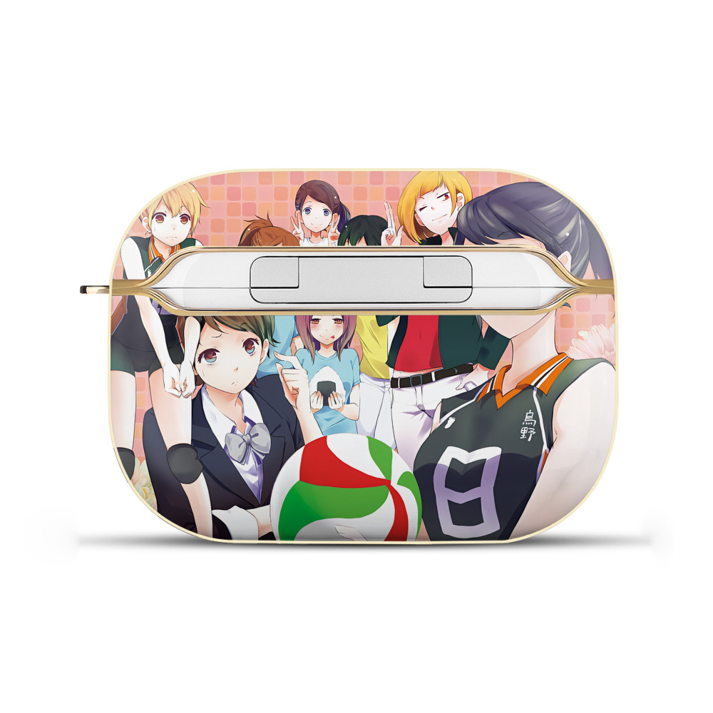 （画像用） ハイキュー!! Haikyu!! 【AirPods Pro用】ハードシェル保護ケース｜耐衝撃・防指紋・カラビナ付き商品仕様