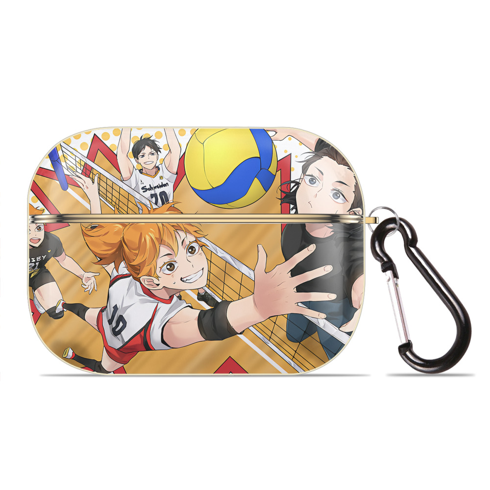 （画像用） ハイキュー!! Haikyu!! 【AirPods Pro用】ハードシェル保護ケース｜耐衝撃・防指紋・カラビナ付き商品仕様