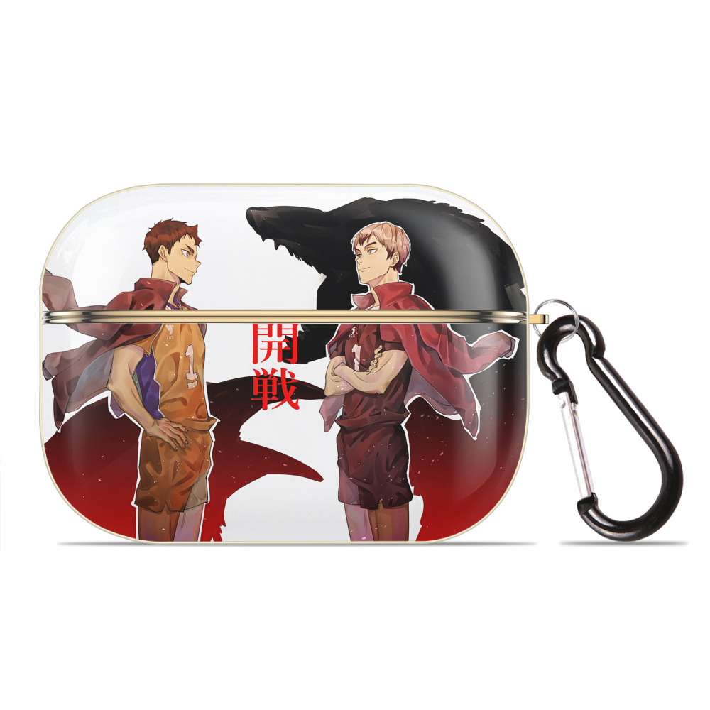 （画像用） ハイキュー!! Haikyu!! 【AirPods Pro用】ハードシェル保護ケース｜耐衝撃・防指紋・カラビナ付き商品仕様