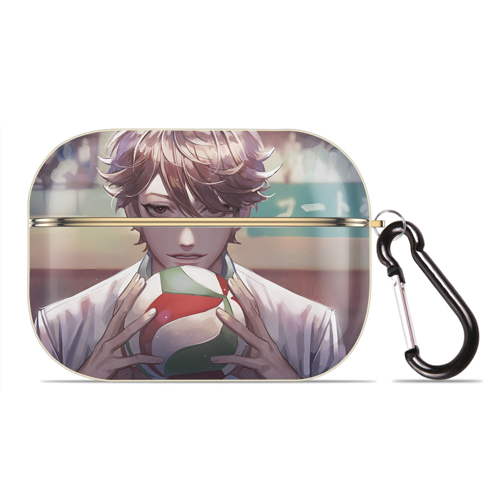（画像用） ハイキュー!! Haikyu!! 【AirPods Pro用】ハードシェル保護ケース｜耐衝撃・防指紋・カラビナ付き商品仕様