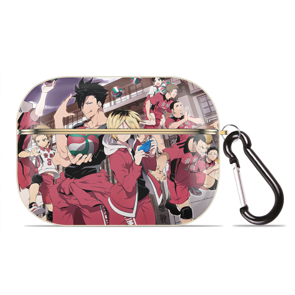 （画像用） ハイキュー!! Haikyu!! 【AirPods Pro用】ハードシェル保護ケース｜耐衝撃・防指紋・カラビナ付き商品仕様
