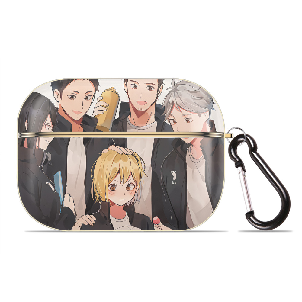 （画像用） ハイキュー!! Haikyu!! 【AirPods Pro用】ハードシェル保護ケース｜耐衝撃・防指紋・カラビナ付き商品仕様