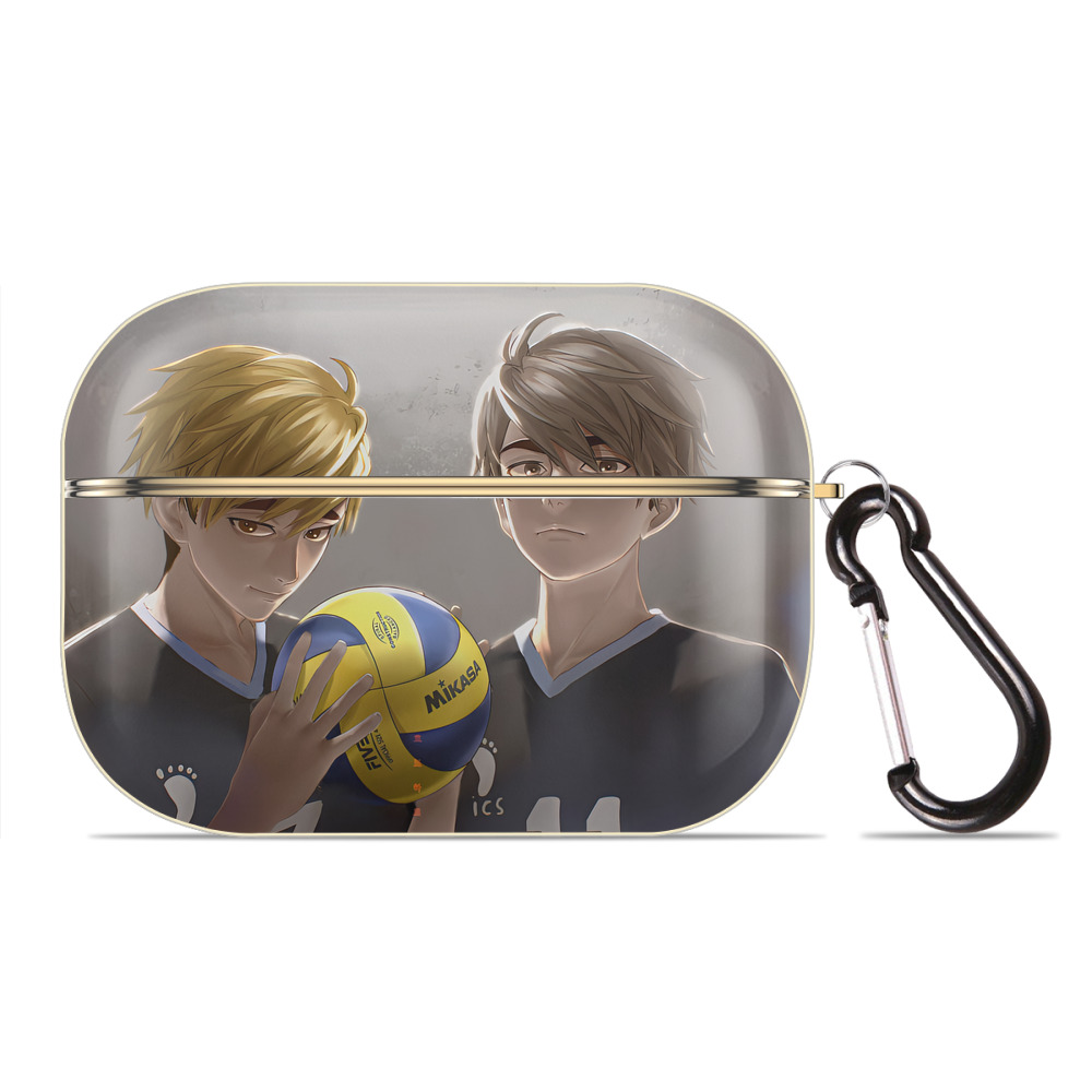 （画像用） ハイキュー!! Haikyu!! 【AirPods Pro用】ハードシェル保護ケース｜耐衝撃・防指紋・カラビナ付き商品仕様