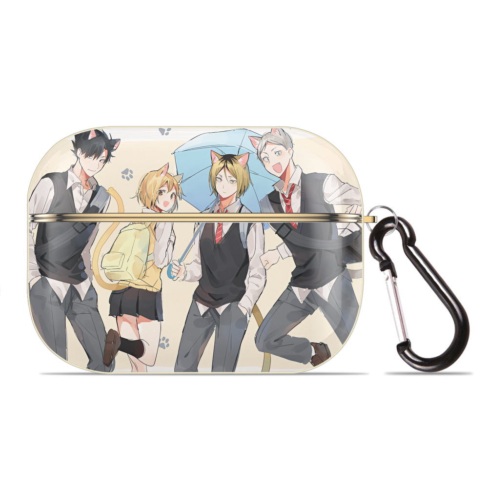 （画像用） ハイキュー!! Haikyu!! 【AirPods Pro用】ハードシェル保護ケース｜耐衝撃・防指紋・カラビナ付き商品仕様