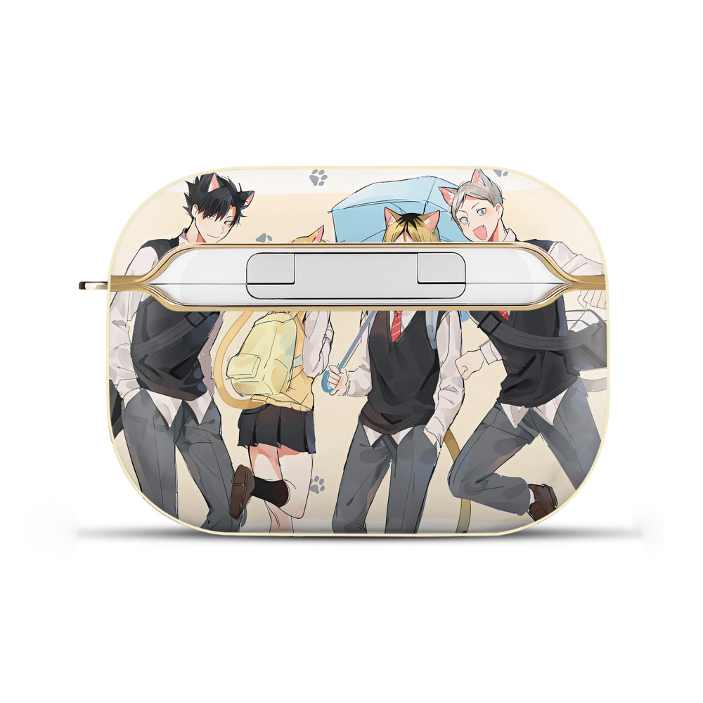 （画像用） ハイキュー!! Haikyu!! 【AirPods Pro用】ハードシェル保護ケース｜耐衝撃・防指紋・カラビナ付き商品仕様