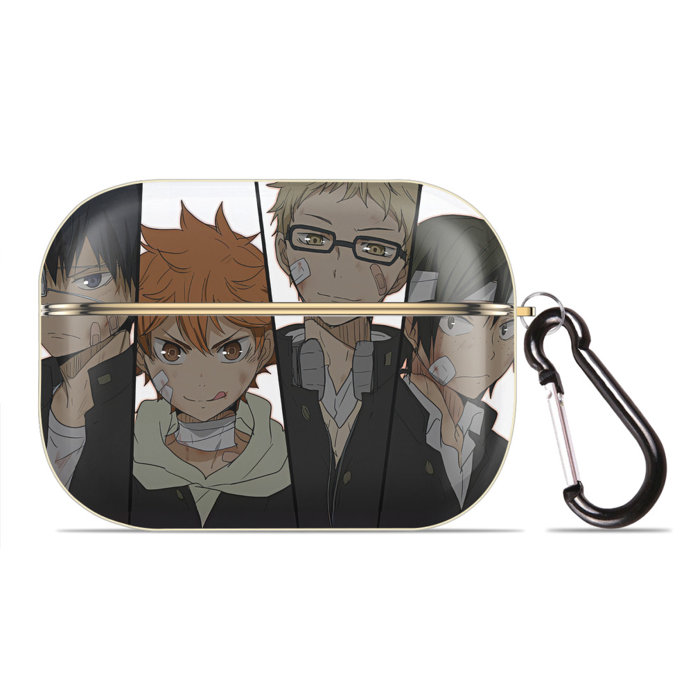 （画像用） ハイキュー!! Haikyu!! 【AirPods Pro用】ハードシェル保護ケース｜耐衝撃・防指紋・カラビナ付き商品仕様
