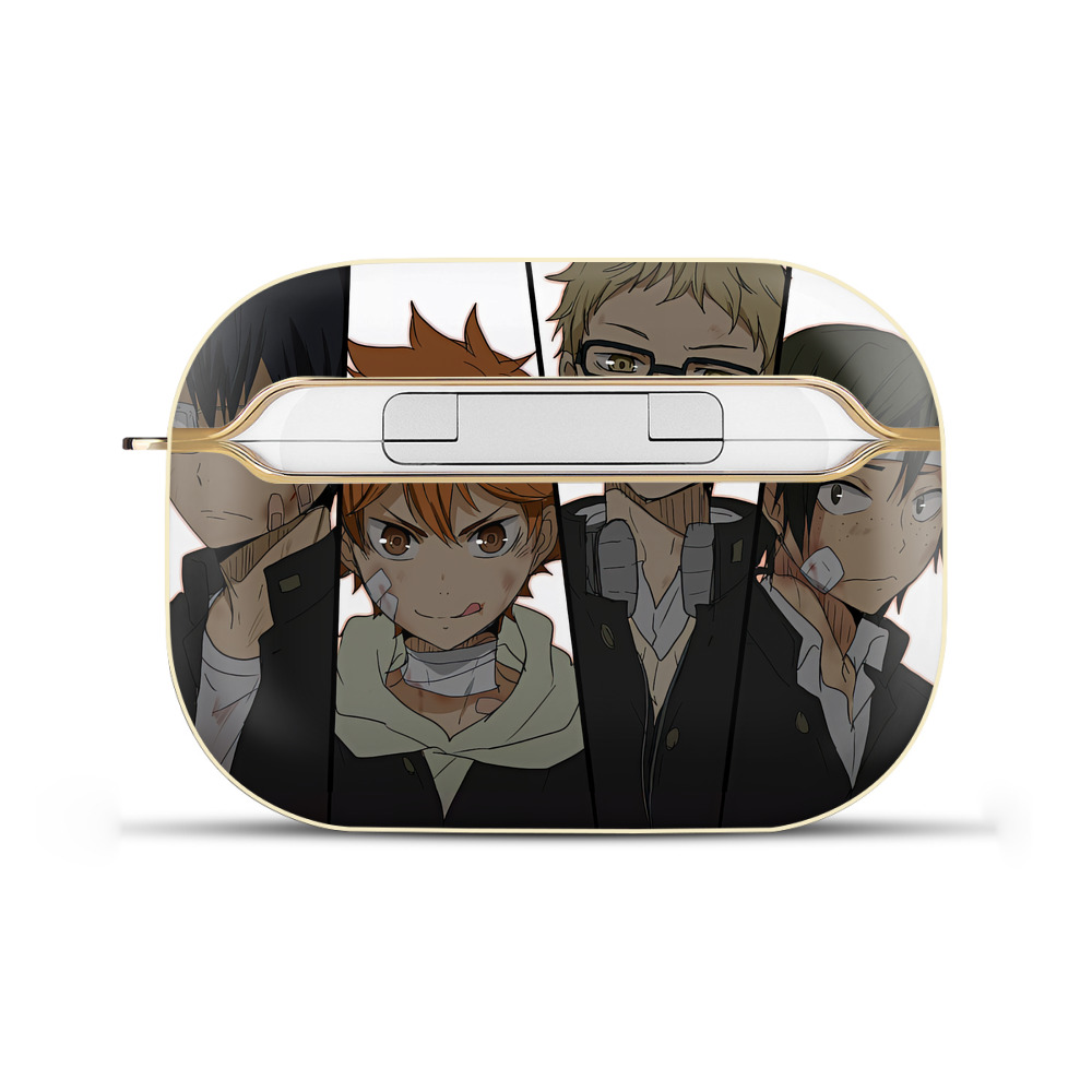（画像用） ハイキュー!! Haikyu!! 【AirPods Pro用】ハードシェル保護ケース｜耐衝撃・防指紋・カラビナ付き商品仕様