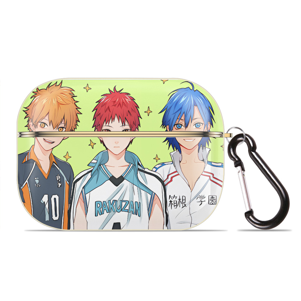 （画像用） ハイキュー!! Haikyu!! 【AirPods Pro用】ハードシェル保護ケース｜耐衝撃・防指紋・カラビナ付き商品仕様