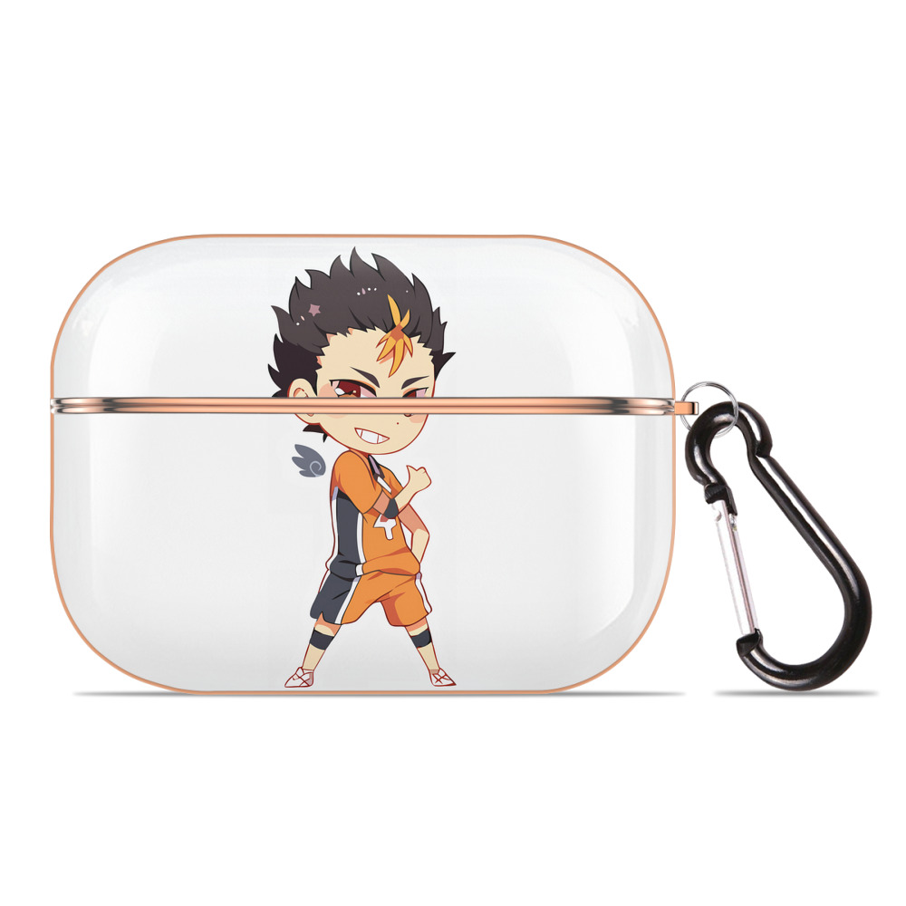 （画像用） ハイキュー!! Haikyu!! 【AirPods Pro用】ハードシェル保護ケース｜耐衝撃・防指紋・カラビナ付き商品仕様