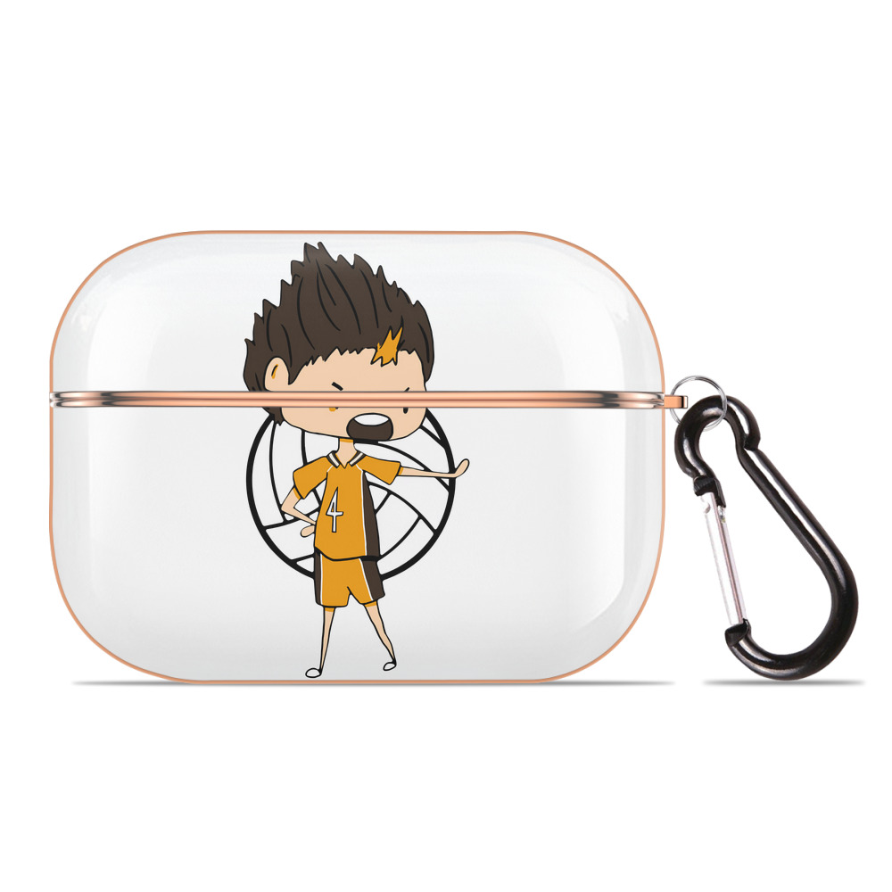 （画像用） ハイキュー!! Haikyu!! 【AirPods Pro用】ハードシェル保護ケース｜耐衝撃・防指紋・カラビナ付き商品仕様