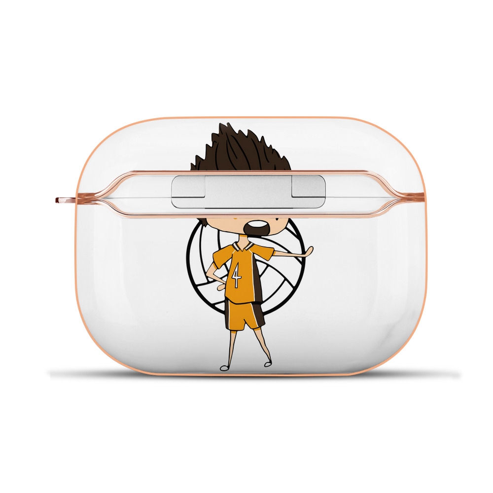 （画像用） ハイキュー!! Haikyu!! 【AirPods Pro用】ハードシェル保護ケース｜耐衝撃・防指紋・カラビナ付き商品仕様