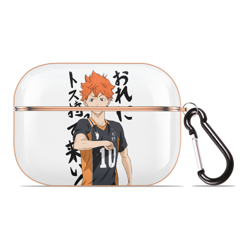 （画像用） ハイキュー!! Haikyu!! 【AirPods Pro用】ハードシェル保護ケース｜耐衝撃・防指紋・カラビナ付き商品仕様