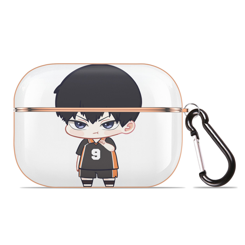 （画像用） ハイキュー!! Haikyu!! 【AirPods Pro用】ハードシェル保護ケース｜耐衝撃・防指紋・カラビナ付き商品仕様