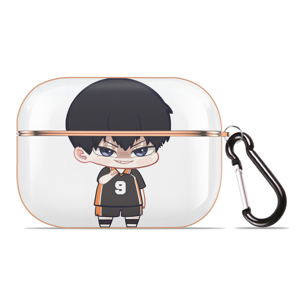 （画像用） ハイキュー!! Haikyu!! 【AirPods Pro用】ハードシェル保護ケース｜耐衝撃・防指紋・カラビナ付き商品仕様