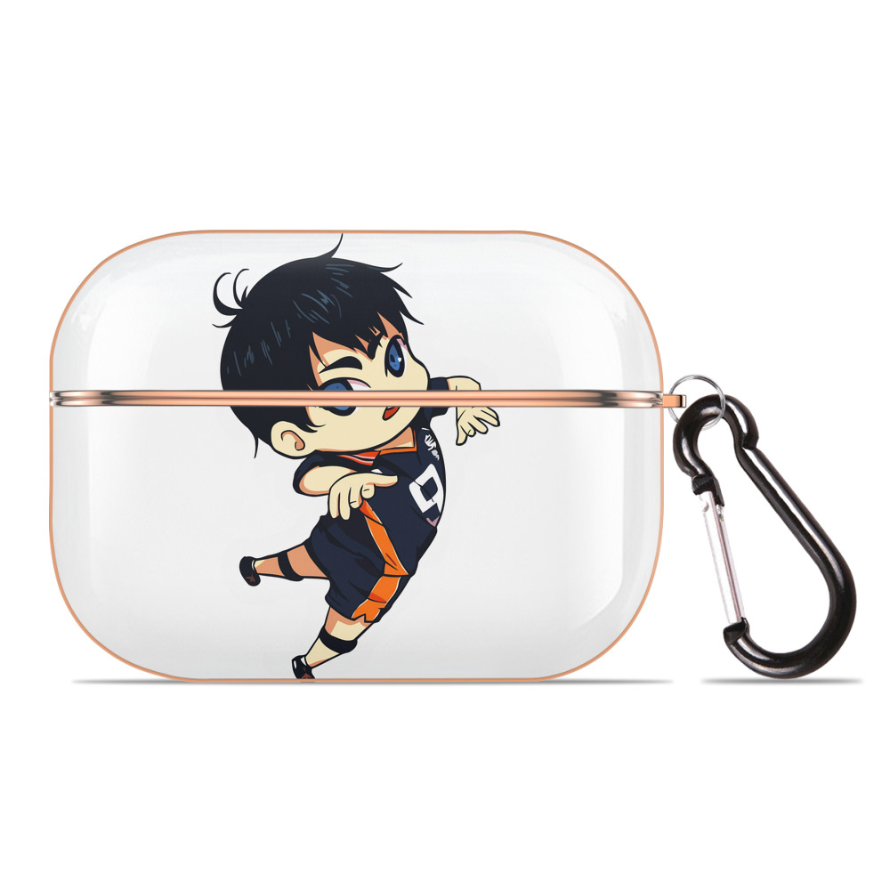 （画像用） ハイキュー!! Haikyu!! 【AirPods Pro用】ハードシェル保護ケース｜耐衝撃・防指紋・カラビナ付き商品仕様